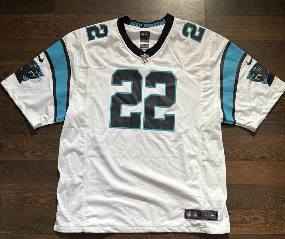 Nike ON-FIELD Carolina Panthers Christian McCaffrey #22Vapor Jersey Size3XL NWOT